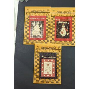 Alma Lynne's homespun heart warmers  craft kit   Christmas snowman‎
